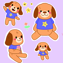Pedro the dog Ein Projekt aus dem Bereich Manga, Design von Figuren und Traditionelle Illustration von Sara Vanegas - 14.06.2025