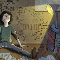Il Druido. Character Design, Drawing, Traditional illustration, and Pencil Drawing project by Marco Federici - 06.14.2025