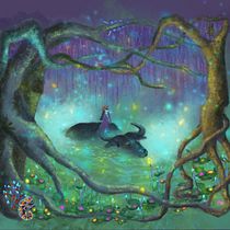 Fantasy Forest  Ein Projekt aus dem Bereich Kinderillustration, Digitale Zeichnung und Digitale Illustration von sajeevanshruthi - 15.06.2025