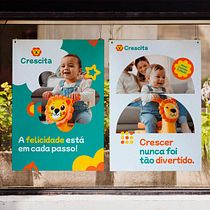 Crescita. Br, ing, Identit, Design, Graphic Design, and Logo Design project by Gabriel Porto - 06.16.2025