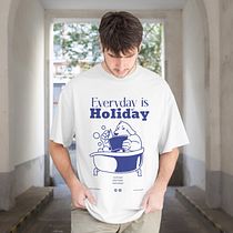 Everyday is Holiday . Tipografia, e Desenho tipográfico projeto de Nanfah Kongsathein - 16.06.2025