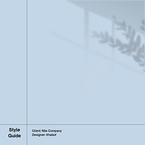 Style guide . Br, ing, Identit, Graphic Design, Social Media Design, and Web Design project by Khaled Talaat - 06.16.2025