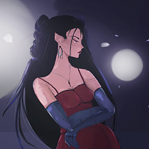 moon girl. Design de personagens, Comic, Ilustração digital, Ilustração tradicional, e Mangá projeto de Esra Othman - 17.06.2025