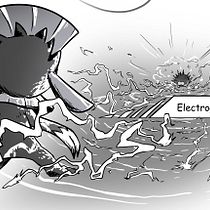 Manga sobre batallas pokemon. Comic, Digital Drawing, Digital Illustration, Drawing, Traditional illustration, Manga, and Narrative project by Giovani Rubio - 06.17.2025