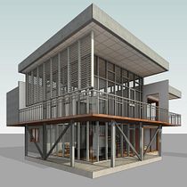 PROYECTO CASA DOM. Un proyecto de 3D, Arquitectura, Arquitectura digital, Arquitectura interior, Modelado 3D y Visualización arquitectónica de tonypanito_3663 - 19.06.2025