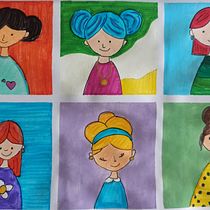 Desde el boceto hasta las Mujeres en color. Drawing, Fine Arts, Traditional illustration, Sketchbook, and Sketching project by Ileanis Martínez - 06.20.2025