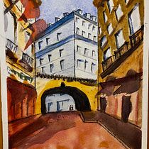 Projet final. Un projet de Esquisse , Dessin, Illustration traditionnelle, Illustration architecturale, Aquarelle , et Carnet de croquis de ianetsegers - 21.06.2025
