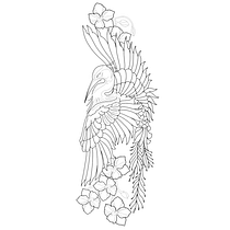 Práctica de lo aprendído . Tattoo Design project by Eliseo Benjamin Rea - 06.21.2025
