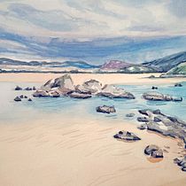 Acuarela de viajes. Cantabria. Projekt z dziedziny  R, sunek,  Sztuki piękne, R, sunek ołówkiem, Sketchbook i Sketching użytkownika Mercè Campo Andreu - 21.06.2025
