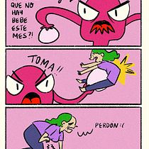 No hay bebé: hay problema. Comic, Desenho, Narrativa, e Desenho digital projeto de Gabriela Pèrez - 23.06.2025