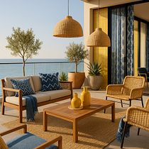 Horizonte Azul. Interior Architecture, Decoration, Retail Design, Interior Design, Interior Decoration, and Spatial Design project by Lissette Perez Batista - 06.24.2025