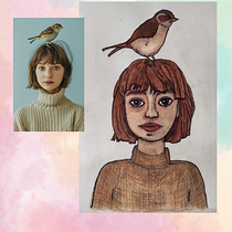 Retrato Acuarela Ein Projekt aus dem Bereich Bildende Künste, Traditionelle Illustration, Malerei, Aquarellmalerei, Zeichnung, Porträtzeichnung und Artistische Zeichnung von Orquídea Flor - 25.06.2025