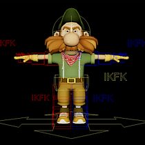 Introducción al rigging para animación. Un proyecto de Animación, Animación 3D y Rigging de Brandon Chávez - 25.06.2025
