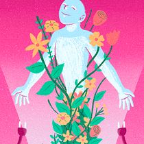 Luz da Vida em Humanos e Plantas. Un progetto di Design editoriale, Illustrazione editoriale, Illustrazione tradizionale e Illustrazione digitale di Diego Corrêa - 26.06.2025