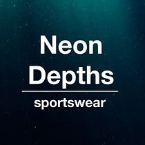 Neon Depths - sportswear . Een project van Kleurentheorie, Patroonontwerp, Textielontwerp, Digitale illustratie y Grafisch ontwerp van sarah_ramirez22 - 26.06.2025