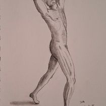Progetto finale del corso "Introduzione al disegno anatomico a carboncino"" Ein Projekt aus dem Bereich Zeichnung, Anatomische Zeichnung, Bildende Künste, Realistische Zeichnung und Traditionelle Illustration von Samuele Campelli - 04.07.2025
