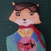 Creación personaje con papel maché. Un proyecto de Art to, Diseño de juguetes, Diseño de personajes, Creatividad con niños e Ilustración tradicional de Maria José Donzel Sastre - 04.07.2025