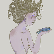 Pássaro . Artistic Drawing, Design, Digital Illustration, Drawing, Traditional illustration, and Pencil Drawing project by Ana Sousa - 07.07.2025