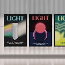 Light & Color. Un proyecto de Teoría del color, Diseño, Diseño gráfico y Estampación de nattrin12 - 07.07.2025