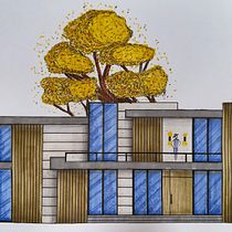 Final Project Rendering Ein Projekt aus dem Bereich Architektonische Illustration, Architektur, Zeichnung, Innendesign und Skizzenentwurf von Camelia Domínguez Gálvez - 08.07.2025