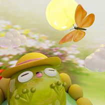 Lumi. Un proyecto de 3D, Diseño de personajes, Modelado 3D, Diseño de personajes 3D y Diseño 3D de Isabela Ojeda Cardona - 09.07.2025