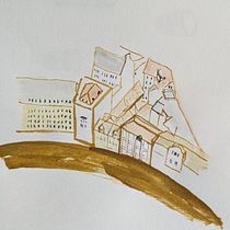 Urban sketching techniques. Un progetto di Illustrazione architettonica, Illustrazione tradizionale, Illustrazione con inchiostro e Pittura di marlen_boller - 10.07.2025