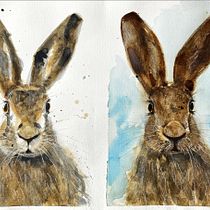 Proyecto final. Een project van Traditionele illustratie, Aquarelschilderen,  Beeldende kunst y Naturalistische illustratie van Mar - 10.07.2025