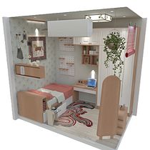 Moorland Bedroom Design. Un progetto di Interior design, Architettura d'interni, Interior Design e Progettazione dello spazio di chandanaravichand - 10.07.2025
