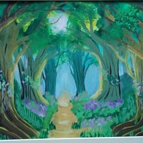 The Enchanted Forest. Un progetto di Belle arti, Pittura gouache, Illustrazione naturalistica, Pittura e Pittura ad acquerello di Viorica Juncan - 10.07.2025