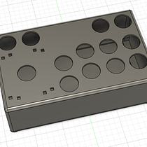 Control Arcade. Un projet de 3D, Conception 3D, Conception de produits, Modélisation 3D , et Design industriel de Pablo Hernandez - 11.07.2025
