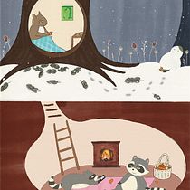 Course Project . Children's Illustration, Digital Illustration, Digital Painting, and Picturebook project by hshibata - 07.12.2025