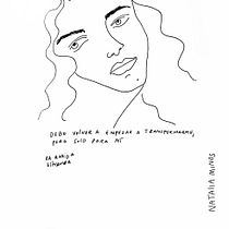 ELLA Y SUS PELÍCULAS . Artes plásticas, Criatividade, Desenho, Desenho a lápis, Sketchbook, Ilustração tradicional, Ilustração digital, Design, Design têxtil, Design de personagens, Br, ing e Identidade, Narrativa, Comunicação, Stor, telling, Design de moda, Direção de arte, Design digital, Cinema, Vídeo e TV, Ilustração com tinta, Design editorial, Instagram, Comic, e Design de informação projeto de Natalia Minds - 12.07.2025