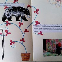 Kreatives Zeichenheft mit Collage. Esboçado, Criatividade, Desenho, Ilustração tradicional, e Sketchbook projeto de Sabine Wissekal - 12.07.2025