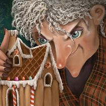 Proyecto "Álbum ilustrado": Hänsel y Gretel.. Un proyecto de Dibujo, Diseño editorial, Ilustración tradicional, Ilustración infantil, Narrativa y Álbum ilustrado						 de Núria Nogué Gallén - 14.07.2025
