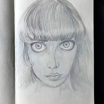 Sketchbook de retrato: Rostro humano. Desenho artístico, Desenho, Desenho de retrato, Sketchbook, e Esboçado projeto de David Canales - 15.07.2025
