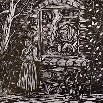 Frau Trude , inchiostro. Desenho artístico, Desenho e Ilustração com tinta projeto de Cathy Kieffer Pietrapertosa - 16.07.2025