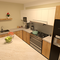 casa mirador. Color Theor, Interior Architecture, Interior Decoration & Interior Design project by Gerson Usnaya - 07.17.2025