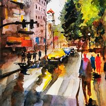 Ejercicio de calles!  Ein Projekt aus dem Bereich Aquarellmalerei, Bildende Künste und Architektonische Illustration von arkristan - 17.07.2025