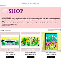 Insulistiana art print shop with Woo Commerce. Web Development, Web Design, IT, Marketing, Digital Marketing, E-commerce, No-Code Development, and Business project by Indah Sulistiana Kuncoro - 07.18.2025