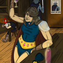 La nueva vida de una vieja solterona. Un proyecto de Diseño de personajes, Cómic, Ilustración digital, Ilustración tradicional y Manga de Africa Piedecausa - 19.07.2025