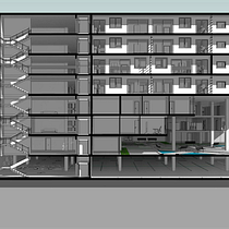 Proyecto de edificios mixtos. 3D, Architecture, Digital Architecture, Interior Architecture, 3D Modeling, and ArchVIZ project by Luis Ovalle Jaimes - 07.20.2025