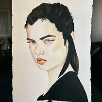 Proyecto de acuarela. Een project van  Portrettekening, Traditionele illustratie y Aquarelschilderen van airetatuaxes - 20.07.2025