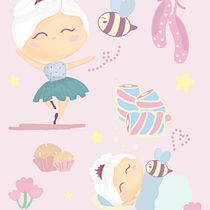 Doce bailarina versão Kawaii. Un proyecto de Manga, Diseño de personajes e Ilustración tradicional de Aline Cardoso - 20.07.2025