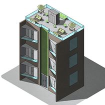 Proyecto final . Architectural Illustration, Architecture, Digital Architecture, Digital Illustration, and Sketching project by Belinda García - 07.20.2025
