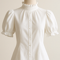 Recriação afetiva: minha blusa favorita, agora feita por mim. Arts, Crafts, Sewing, Fashion Design, Patternmaking, and Dressmaking project by Mariana Nogueira - 07.21.2025