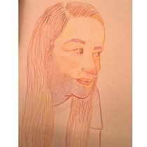 Projeto Desenho de retratos vibrantes com lápis de cor. Colored Pencil Drawing, Drawing, Portrait Drawing, and Sketchbook project by Juliana Lins - 07.21.2025