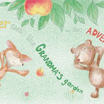 Children's book illustration and lettering. Drawing, H, Lettering, Traditional illustration, Lettering, and Narrative project by Polina Vasineva - 07.21.2025