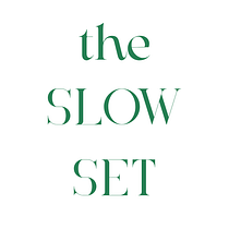 The Slow Set. Br, ing, Identit, Design, Graphic Design, and Logo Design project by Liliana María Tamez Arizpe - 07.21.2025