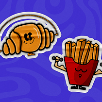 Healthy Junkie. Een project van Digitale illustratie y Vectorillustratie van Menna Hassan - 22.07.2025