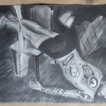 Vencido. Realistic Drawing, Drawing, and Pencil Drawing project by gianiamele - 07.22.2025